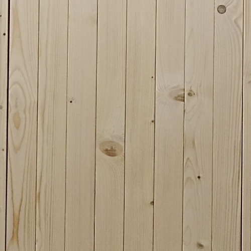 Дверь из массива хвойных пород с заглушками 180*80