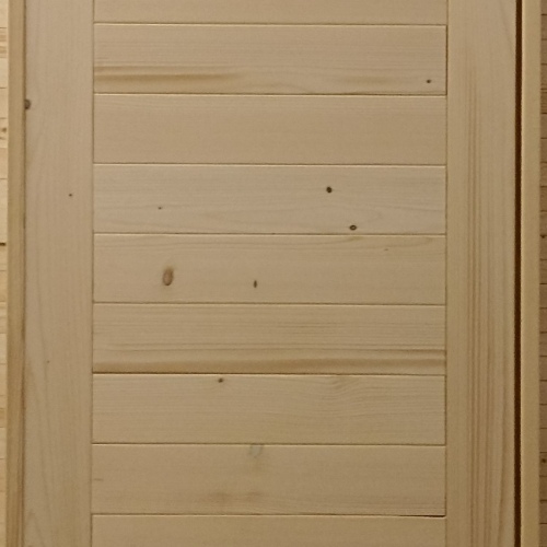 Дверь деревянная из массива хвойных пород 180*80